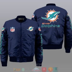 Miami Dolphins NFL Style Bomber Jacket For Fans