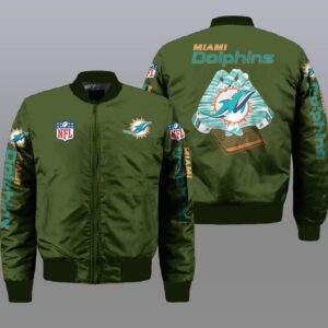 Miami Dolphins NFL Style Bomber Jacket For Fans