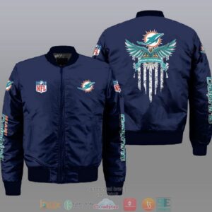 Miami Dolphins NFL Style Bomber Jacket For Fans