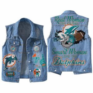 Miami Dolphins NFL Style Sleeveless Jacket For Fans
