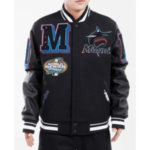 Miami Marlins MLB Style Baseball Jacket For Fans