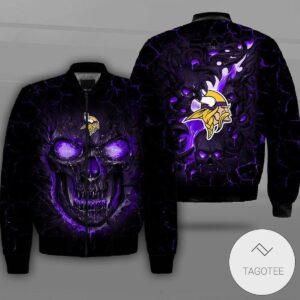 Minnesota Vikings NFL Style Bomber Jacket For Fans