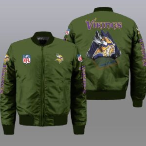 Minnesota Vikings NFL Style Bomber Jacket For Fans
