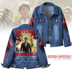 Mission: Impossible - The Final Reckoning Movies Denim Jacket Gift For Fans