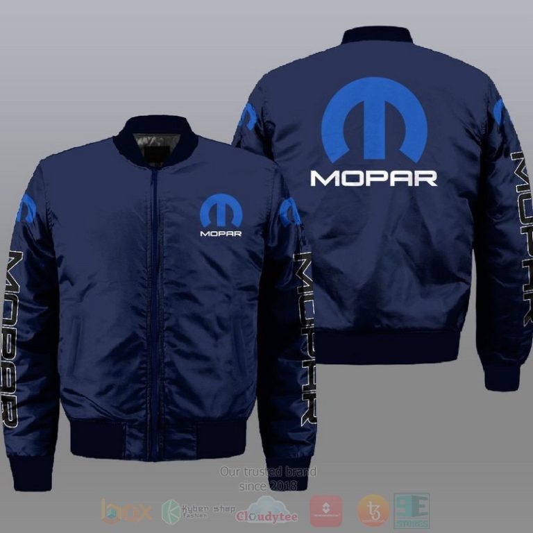 Mopar Car Style Bomber Jacket For Fans