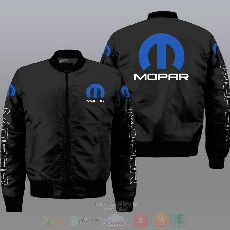 Mopar Car Style Bomber Jacket For Fans