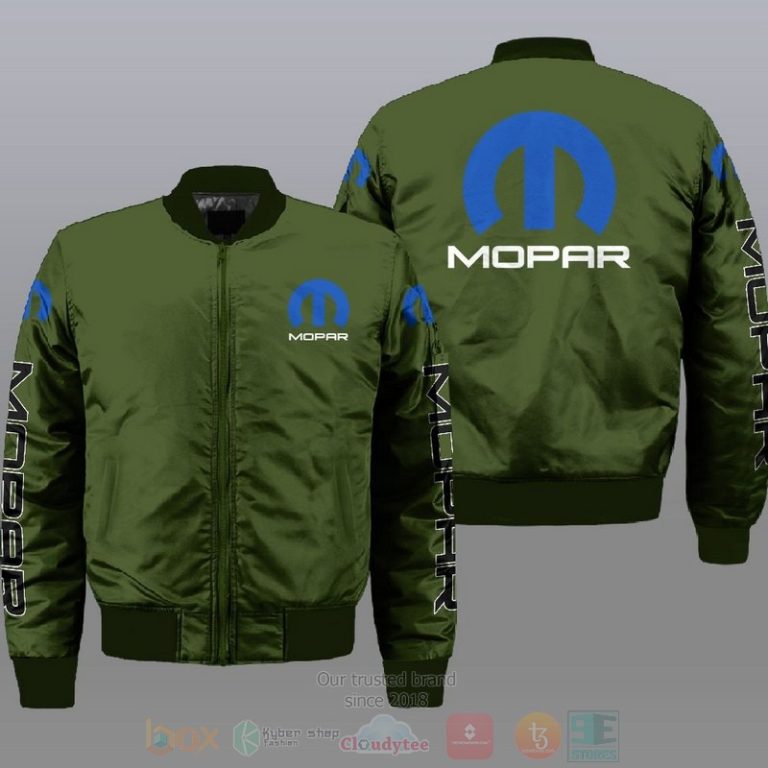Mopar Car Style Bomber Jacket For Fans