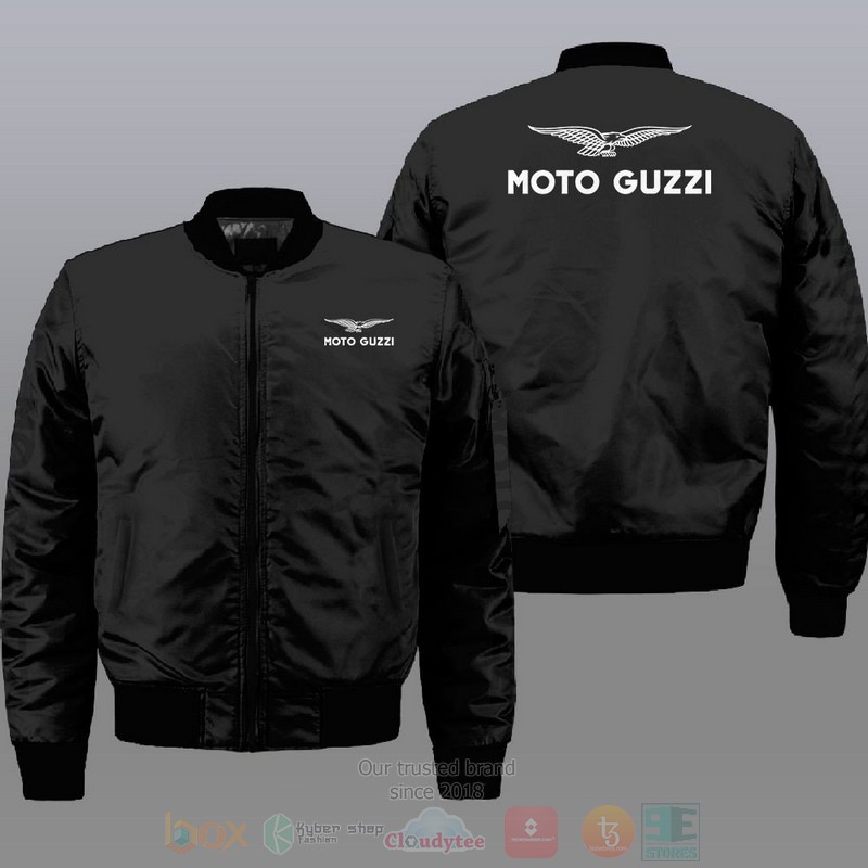 Moto Guzzi Car Style Bomber Jacket For Fans
