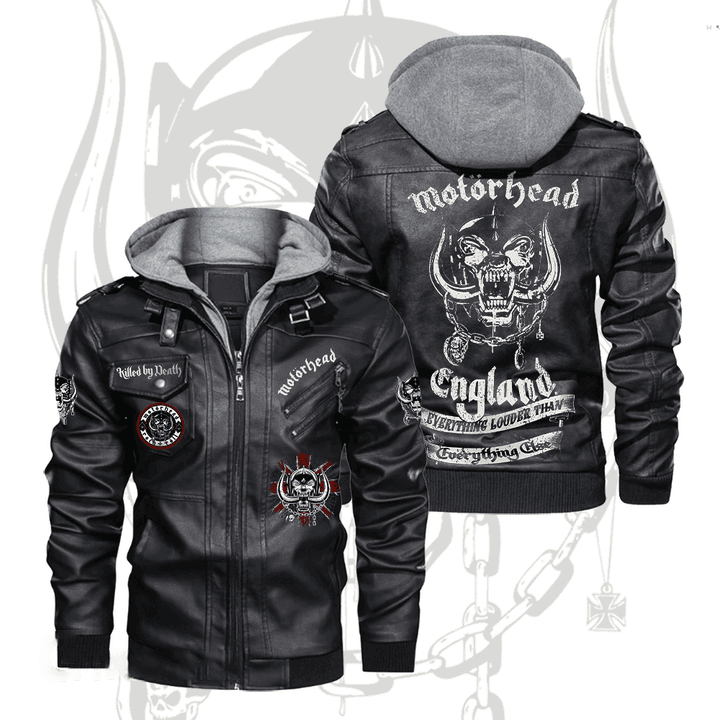 Motorhead Music Style Leather Jacket For Fans