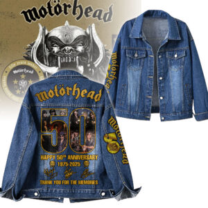 Motörhead Music Denim Jacket Gift For Fans