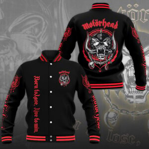 Motörhead Music Style Baseball Jacket For Fans
