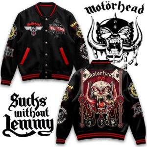 Motörhead Music Style Baseball Jacket For Fans