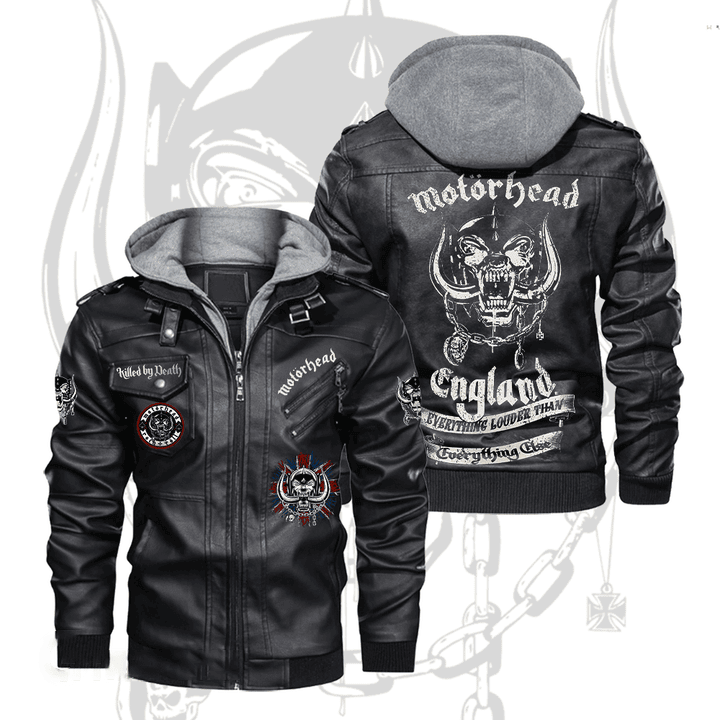 Motörhead Music Style Leather Jacket For Fans