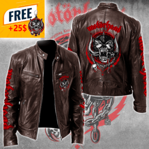 Motörhead Music Style Leather Jacket For Fans