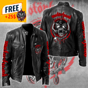 Motörhead Music Style Leather Jacket For Fans