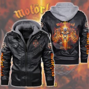 Motörhead Music Style Leather Jacket For Fans