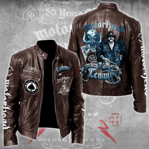 Motörhead Music Style Leather Jacket For Fans