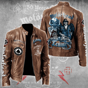 Motörhead Music Style Leather Jacket For Fans