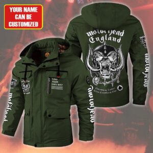 Motörhead Music Style Parka Jacket For Fans