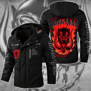 Motörhead Music Style Parka Jacket For Fans