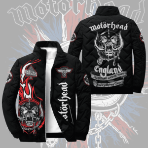Motörhead Music Style Puffer Jacket For Fans