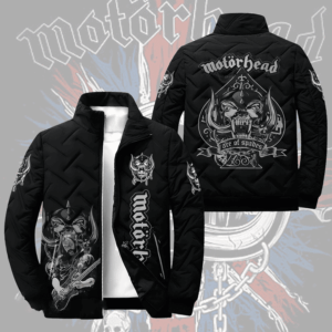 Motörhead Music Style Puffer Jacket For Fans