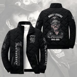 Motörhead Music Style Puffer Jacket For Fans