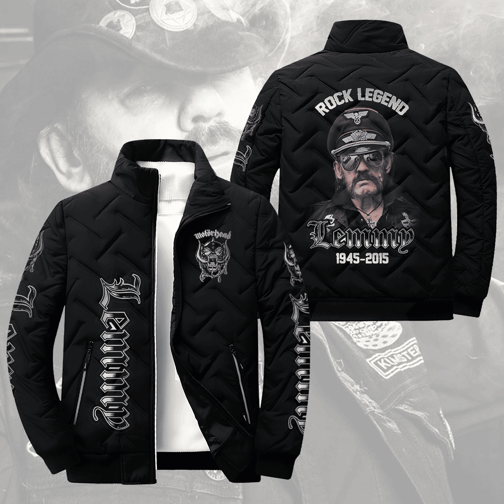 Motörhead Music Style Puffer Jacket For Fans