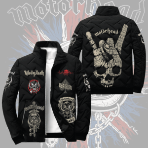 Motörhead Music Style Puffer Jacket For Fans
