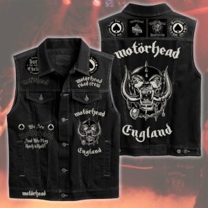 Motörhead Music Style Sleeveless Jacket For Fans