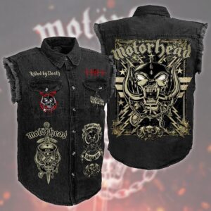 Motörhead Music Style Sleeveless Jacket For Fans