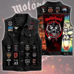 Motörhead Music Style Sleeveless Jacket For Fans