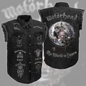 Motörhead Music Style Sleeveless Jacket For Fans