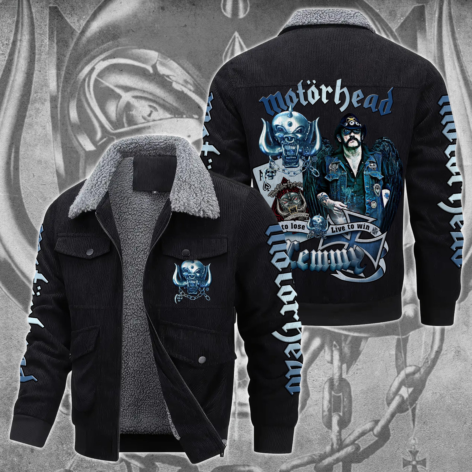 Motörhead Music Style Thermal Cotton Jacket Prim For Fans