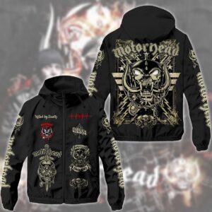 Motörhead Music Style Windbreaker Jacket For Fans
