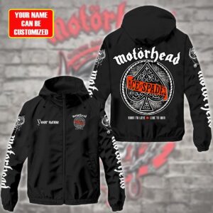 Motörhead Music Style Windbreaker Jacket For Fans