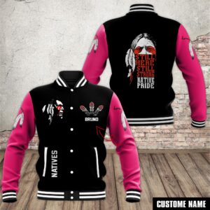 Native Pride Style Baseball Jacket For Fans