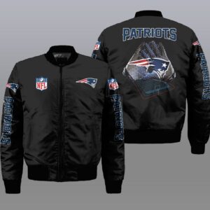 New England Patriots NFL Style Bomber Jacket For Fans