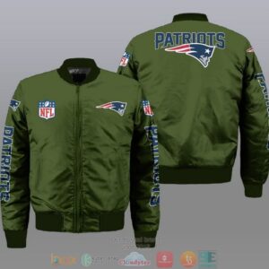 New England Patriots NFL Style Bomber Jacket For Fans