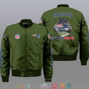 New England Patriots NFL Style Bomber Jacket For Fans
