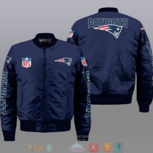 New England Patriots NFL Style Bomber Jacket For Fans