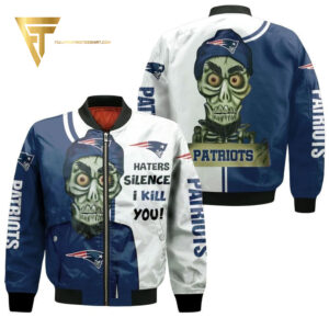 New England Patriots NFL Style Bomber Jacket For Fans