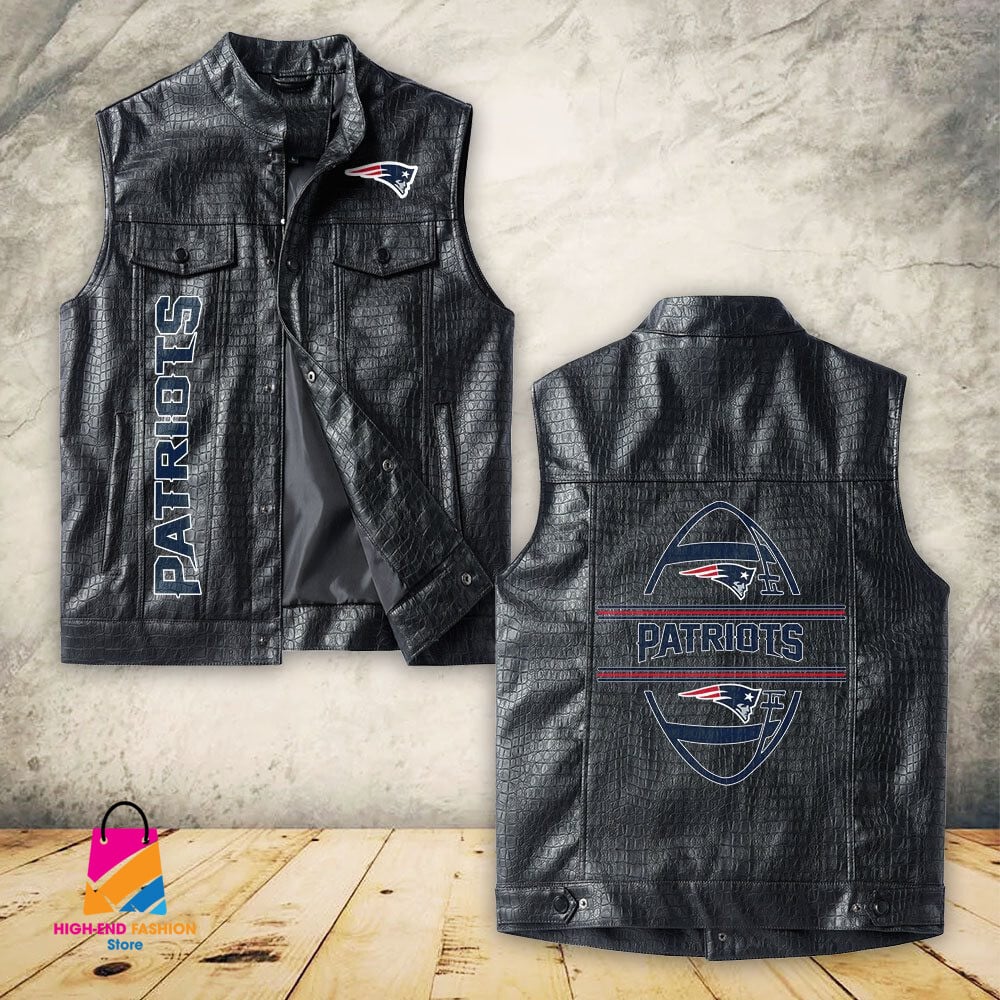 New England Patriots NFL Style Leather Jacket For Fans