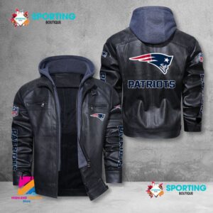 New England Patriots NFL Style Leather Jacket For Fans