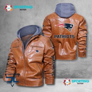New England Patriots NFL Style Leather Jacket For Fans