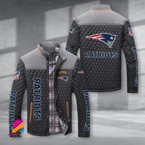 New England Patriots NFL Style Puffer Jacket For Fans