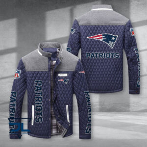 New England Patriots NFL Style Puffer Jacket For Fans