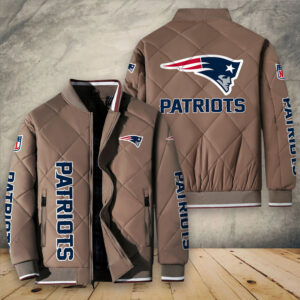New England Patriots NFL Style Puffer Jacket For Fans
