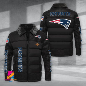 New England Patriots NFL Style Puffer Jacket For Fans