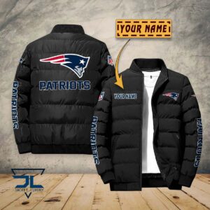New England Patriots NFL Style Puffer Jacket For Fans